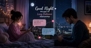 Good Night Messages for Long Distance Relationships