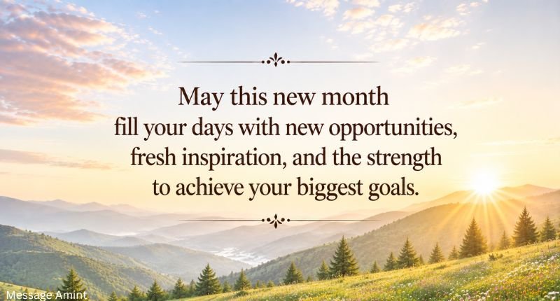 Inspirational New Month Wishes to Encourage and Uplift Your Big Brother with mountain scenery
