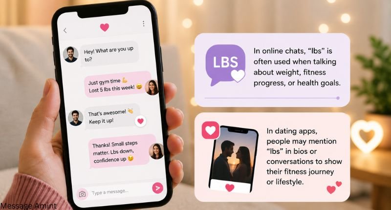 LBS meaning in online conversations and dating apps with fitness and chat examples