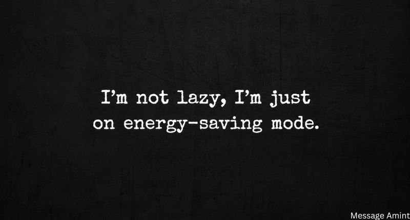 Minimalist black background with a short dark humor joke in bold white text centered for an Instagram-style quote graphic.